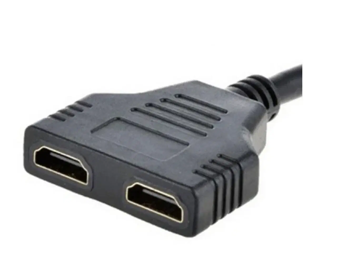 Billede 2 - HDMI splitterkabel – Gembird, 1× han til 2× hun, sort