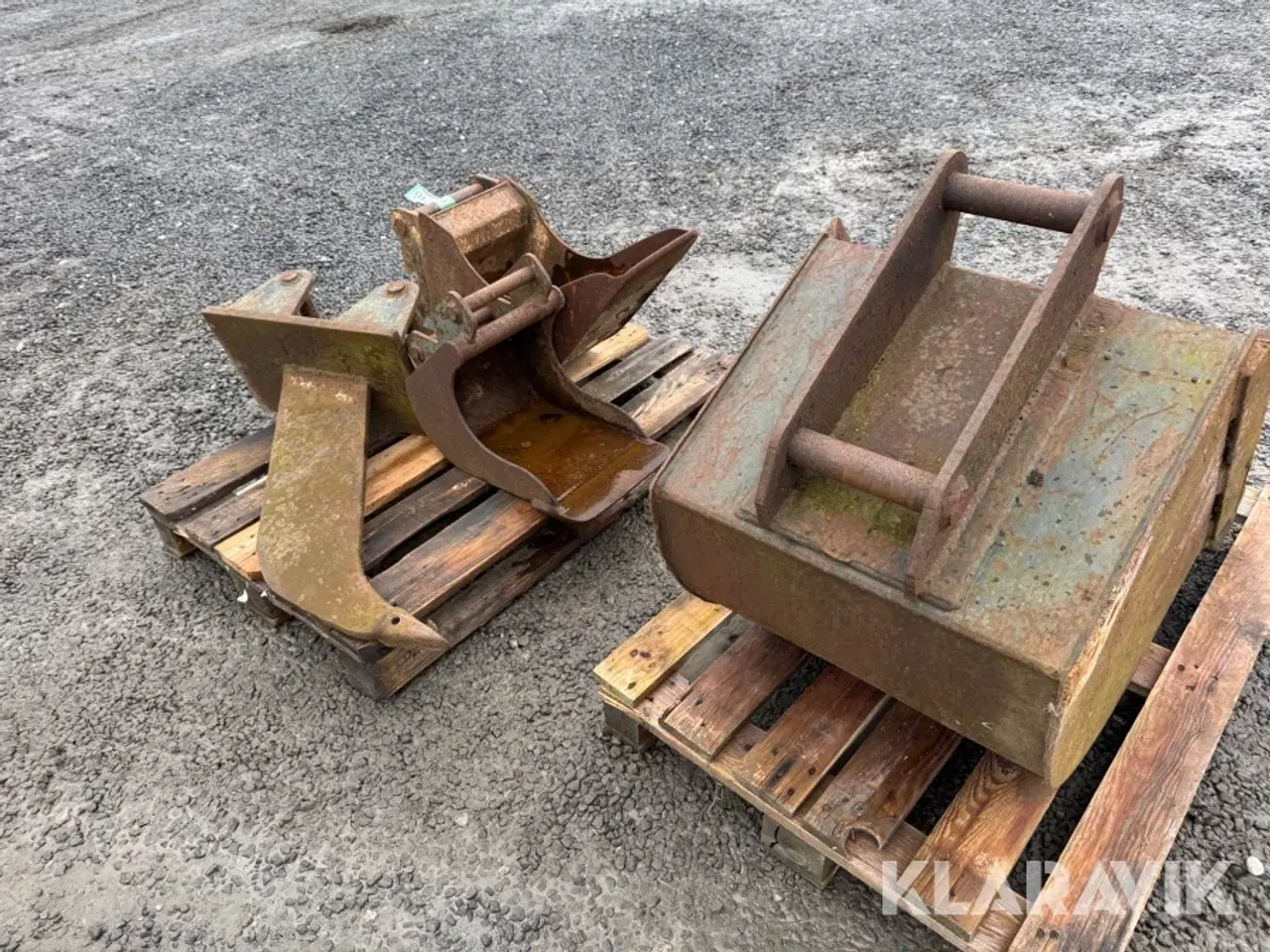 Billede 3 - Skovle 3 styk og 1 styk grubbe