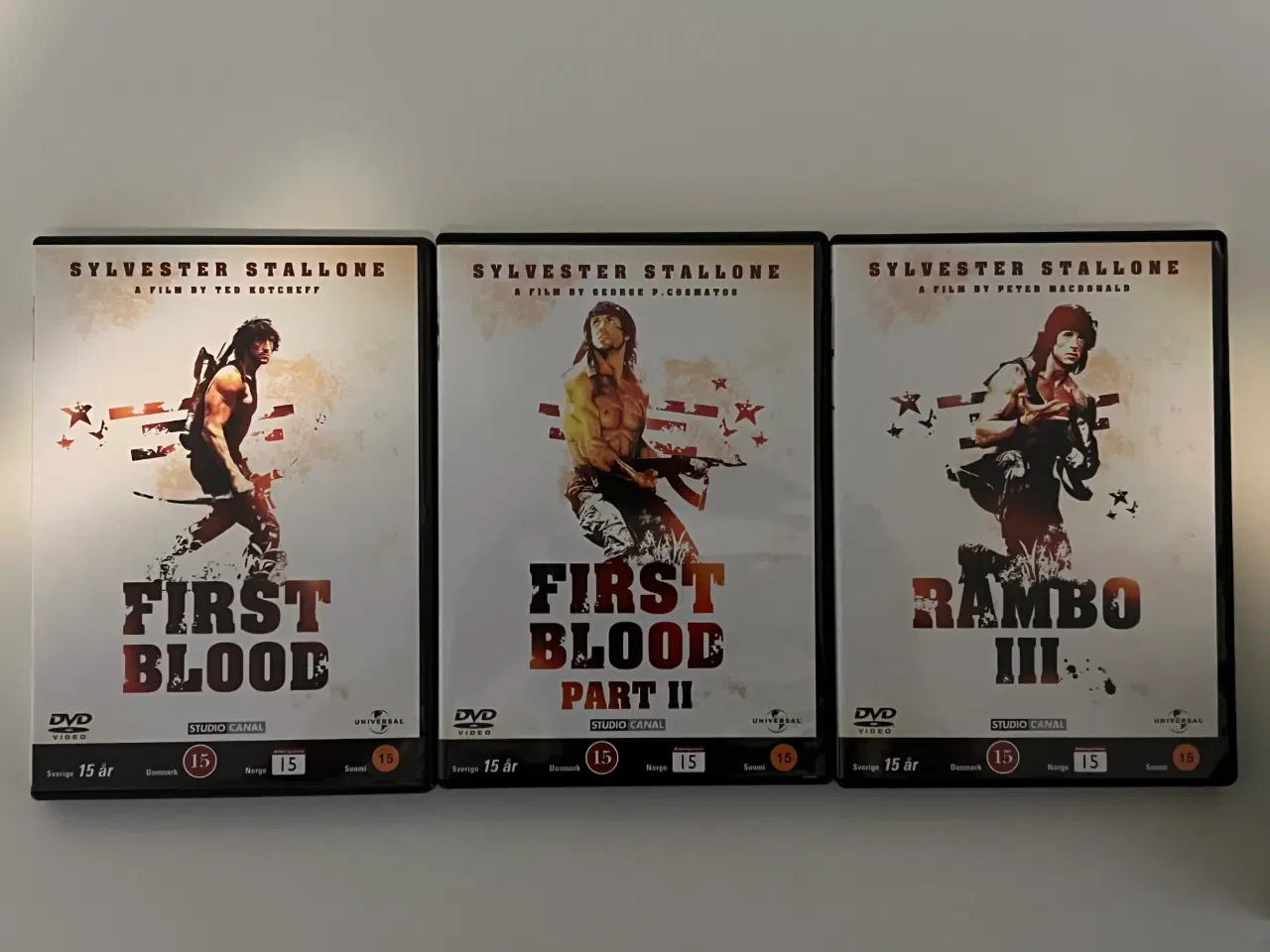 Billede 3 - DVD, Sylvester Stallone RAMBO Trilogy