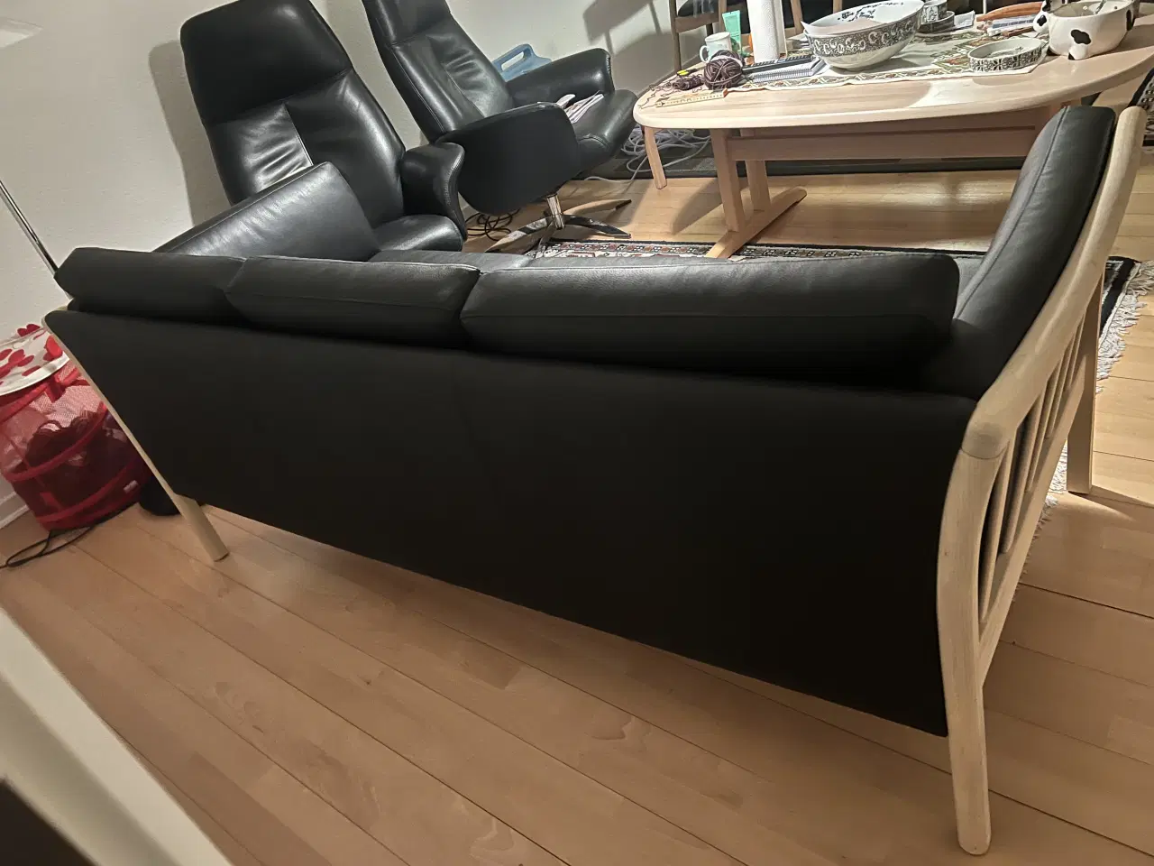 Billede 2 - sofa i læder 