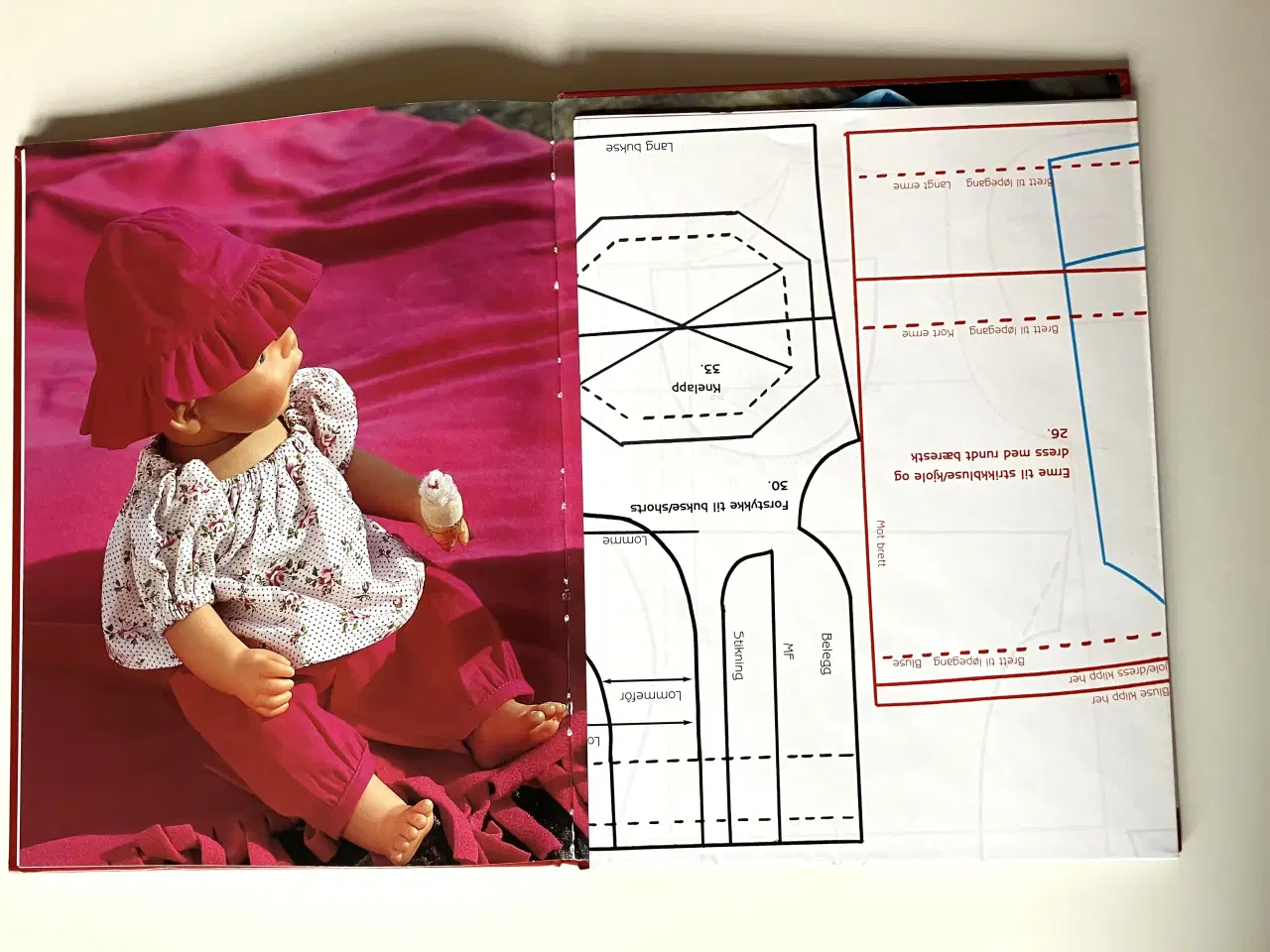 Billede 13 - Sy dukkeklær. Av Anne Grethe Gaaserud  (Norsk)