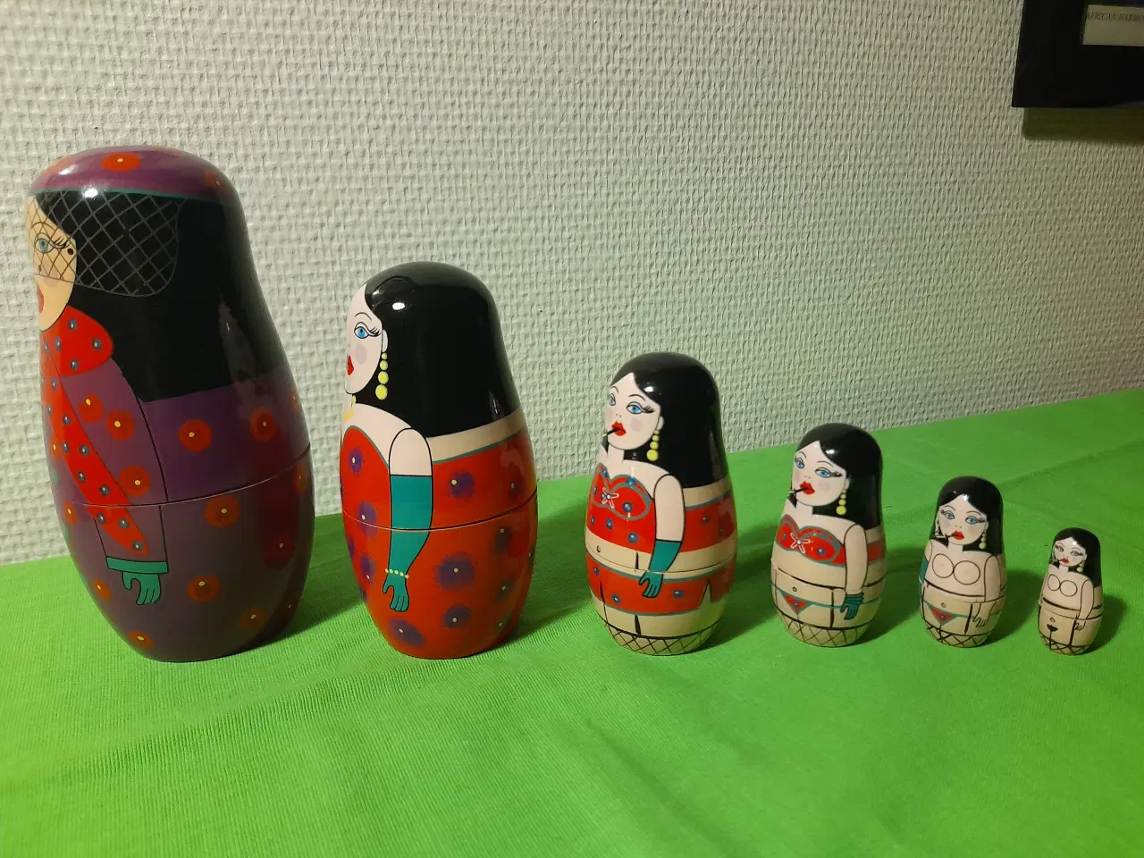 Billede 5 - Unikke Babushka ( 6 stk).