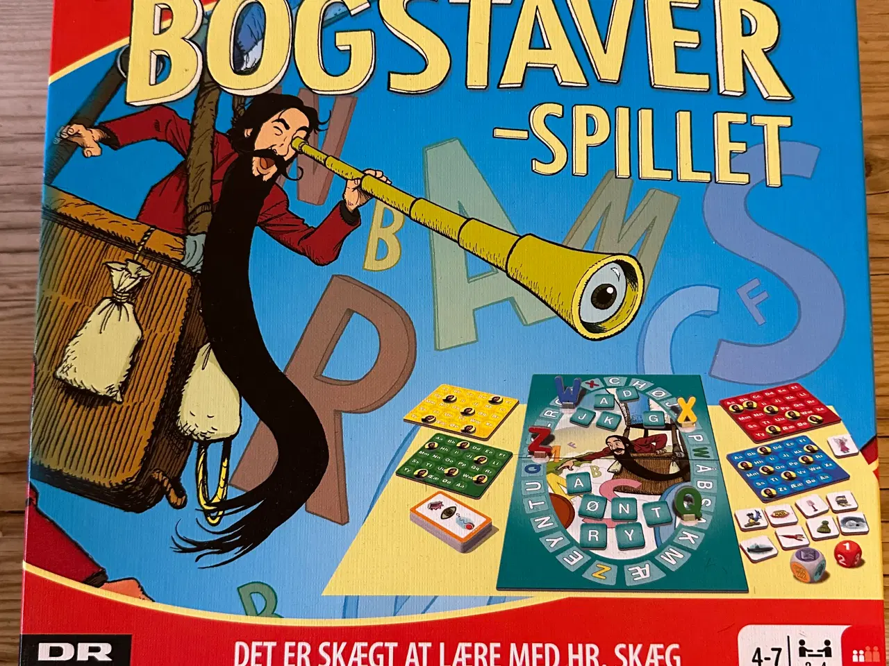 Billede 1 - Skæg med bogstaver spillet