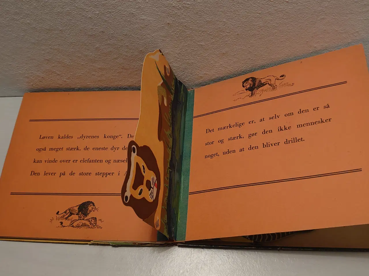 Billede 7 - R. Edelmann:Dyrene i Noahs ark. Sjælden pop-up bog