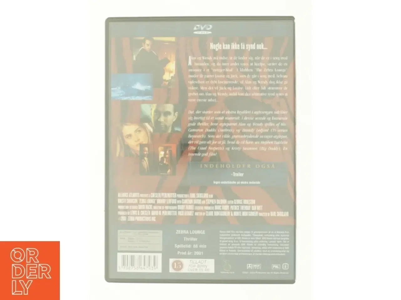 Billede 2 - Zebra Lounge fra DVD