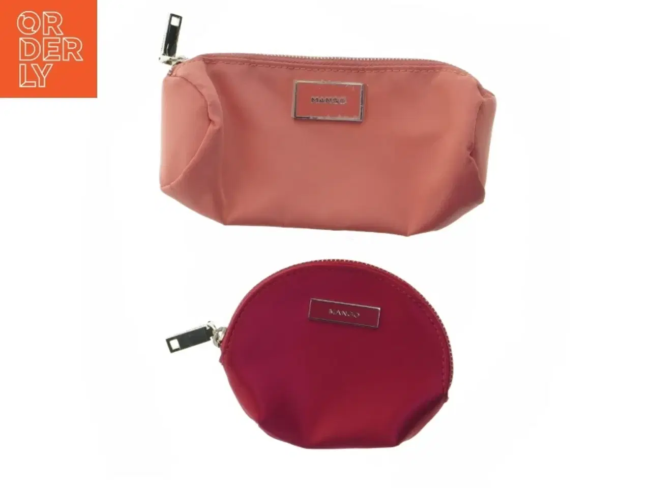 Billede 1 - Sæt af kosmetikpung og coin pouch fra Mango (str. 20x10,5 cm)