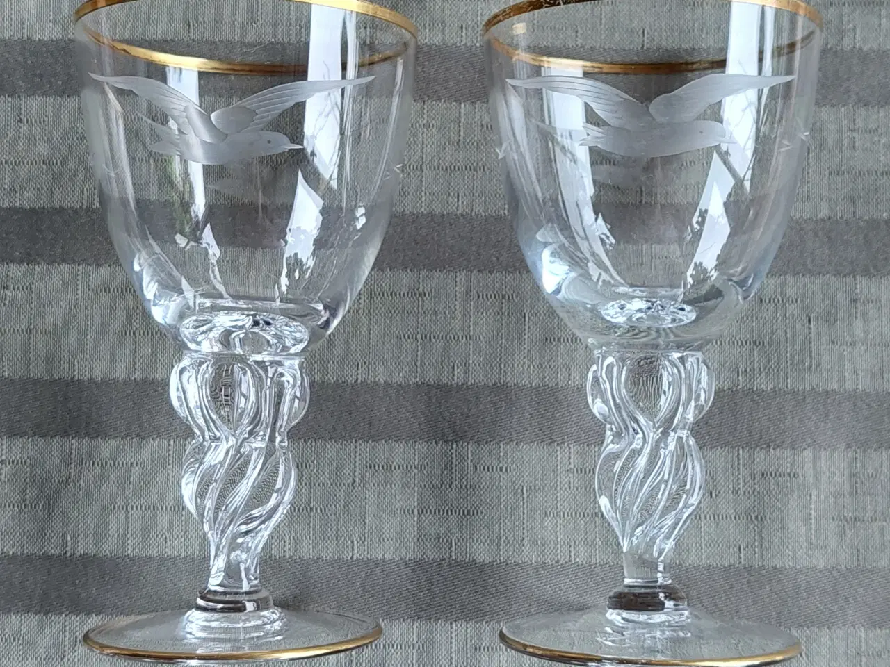 Billede 1 - Glas, Lyngby mågeglas