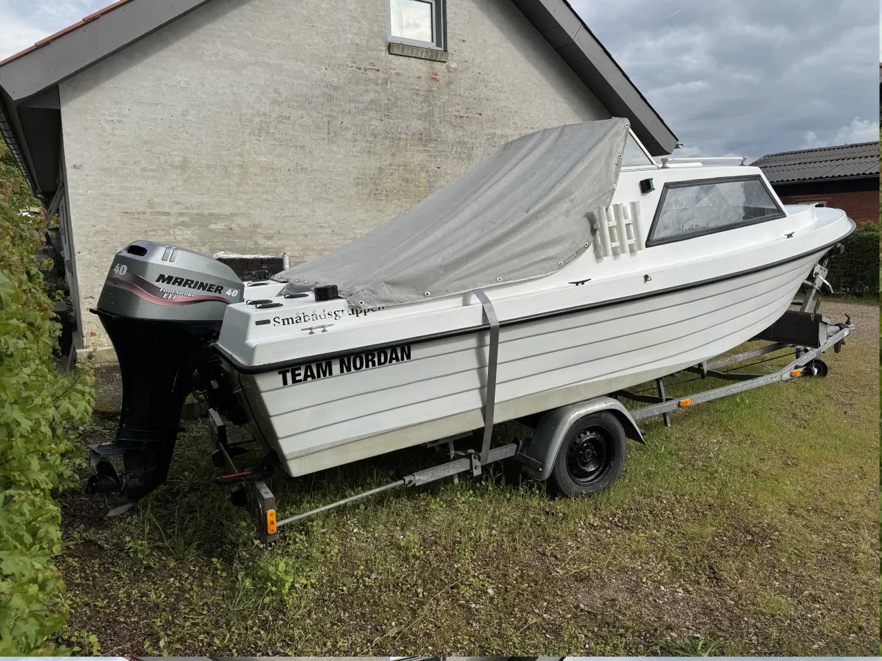 Billede 3 - Nordan 18 Kabinebåd med trailer