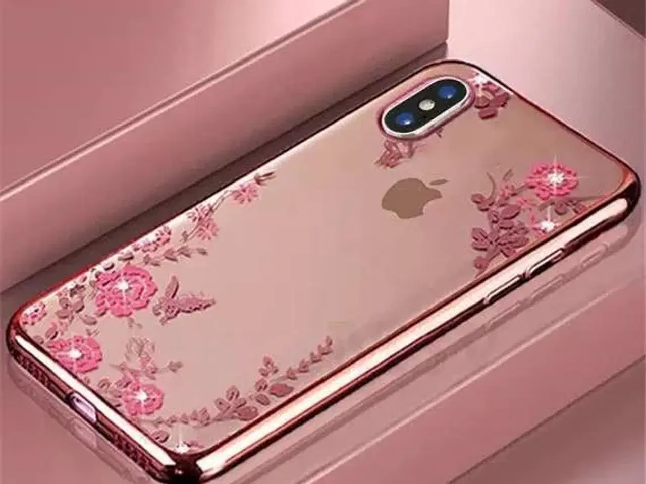 Billede 11 - Rosaguld silikone cover med similisten til iPhone 
