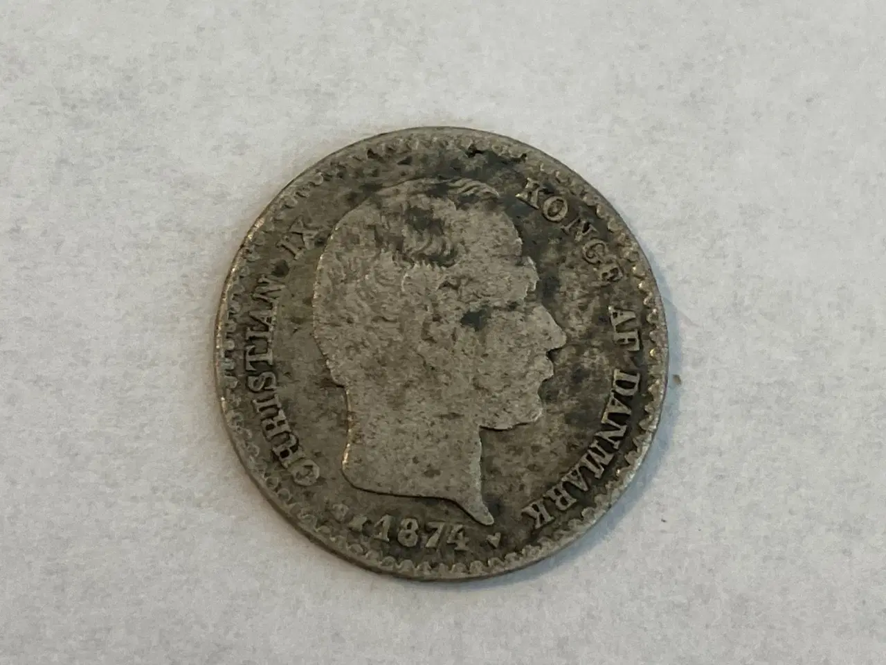 Billede 1 - 10 Øre 1874