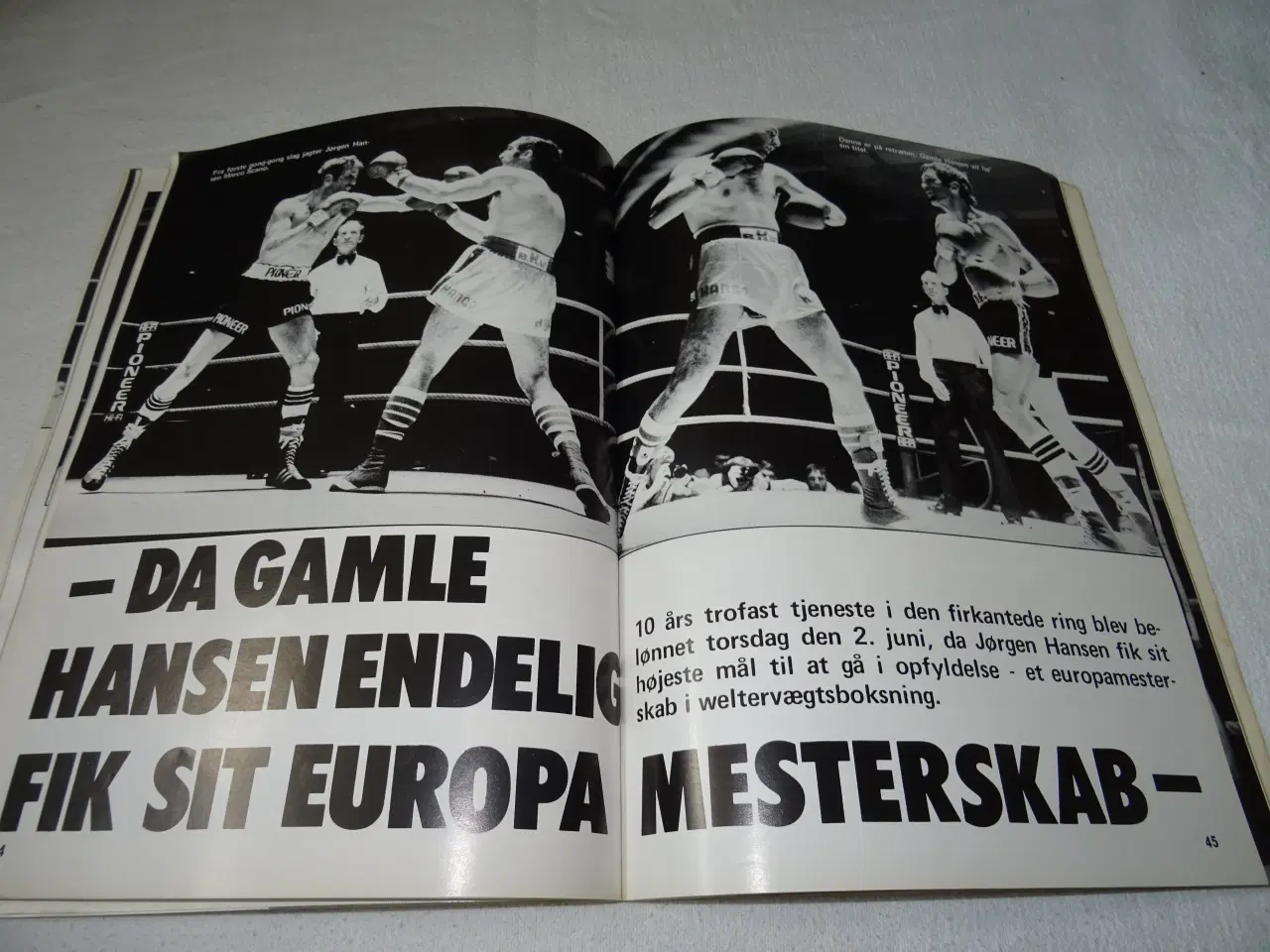 Billede 2 - Boksning 1977 årsblad