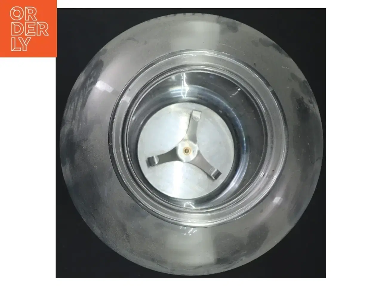 Billede 3 - Glas lysestage (str. 26 cm)