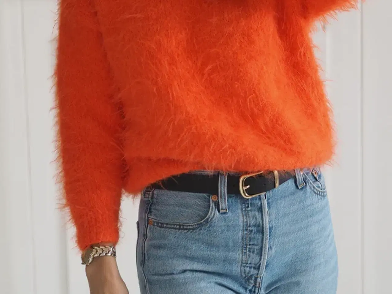 Billede 6 - StrikkeKit “Fuzzy Sweater” (Opskrift + Garn)