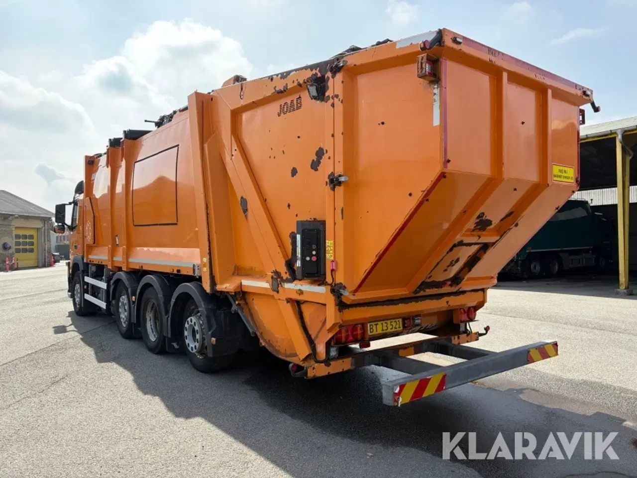 Billede 5 - Renovationsvogn med tagmonteret kran Volvo FM-420 Euro 6