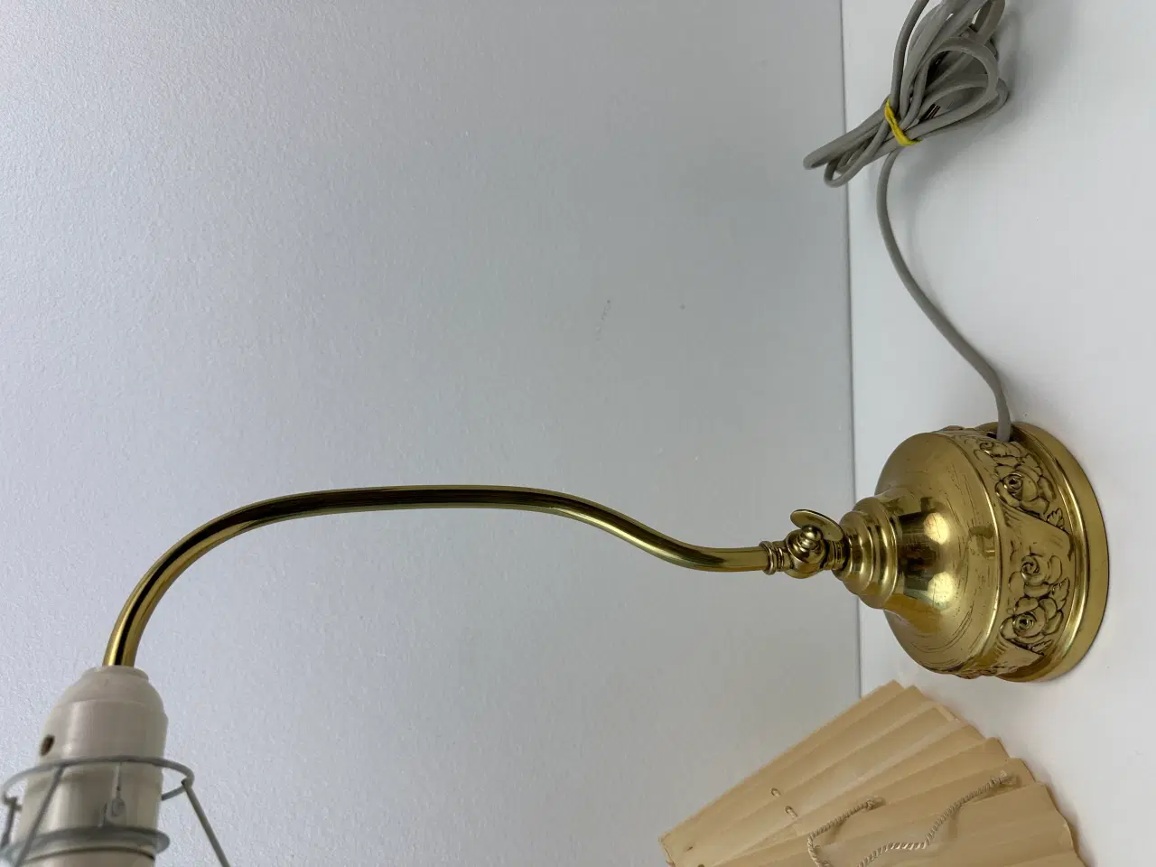 Billede 4 - Vintage messing bordlampe