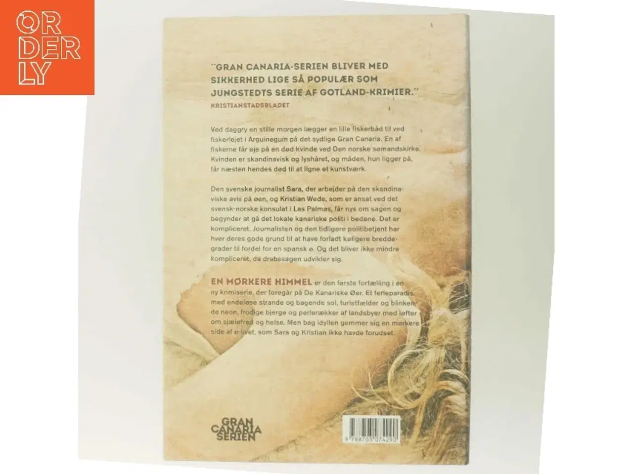 Billede 3 - En mørkere himmel : kriminalroman af Mari Jungstedt (Bog)