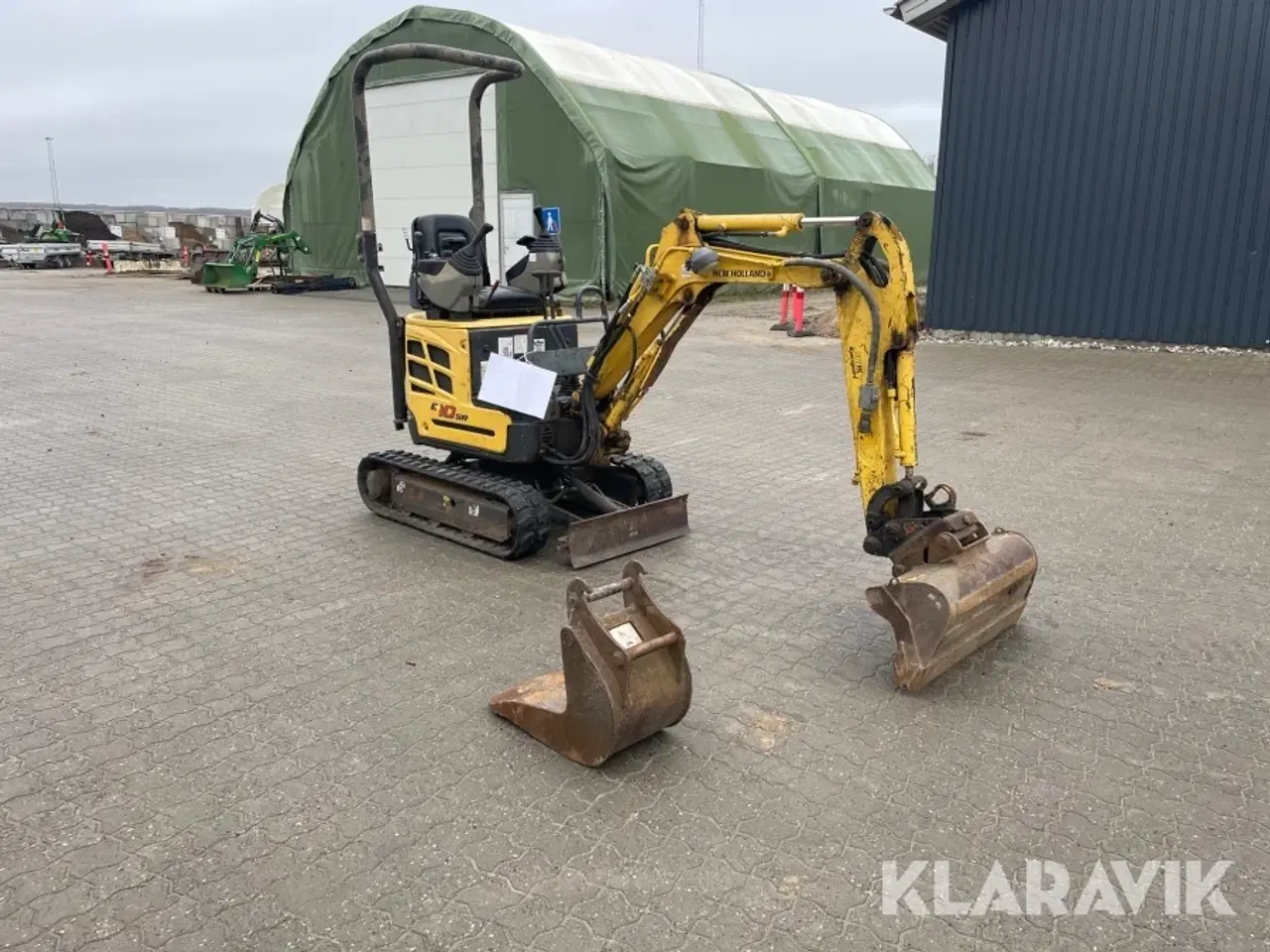 Billede 7 - Minigraver New Holland E10SR med skovle