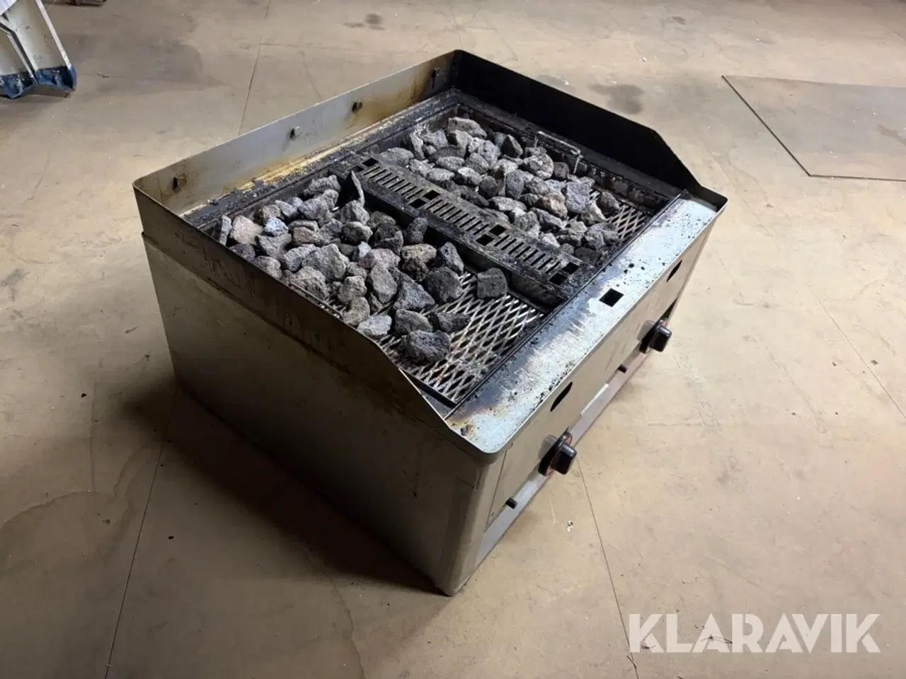 Billede 4 - Gasgrill RM GASTRO GL 60 Lavastein 8 KW