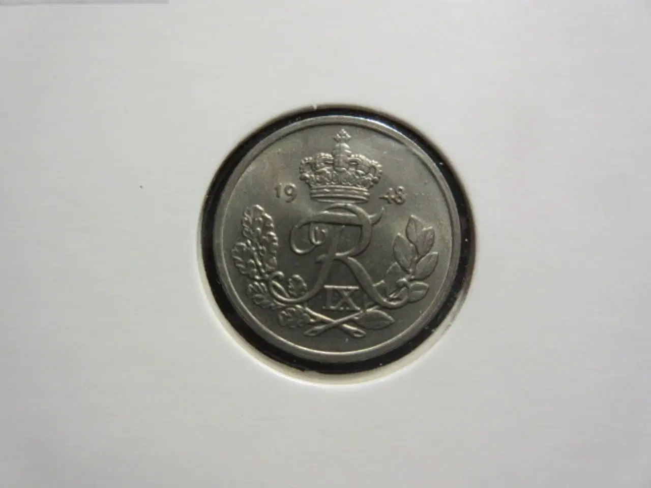 Billede 1 - 10 øre 1948 møntskær