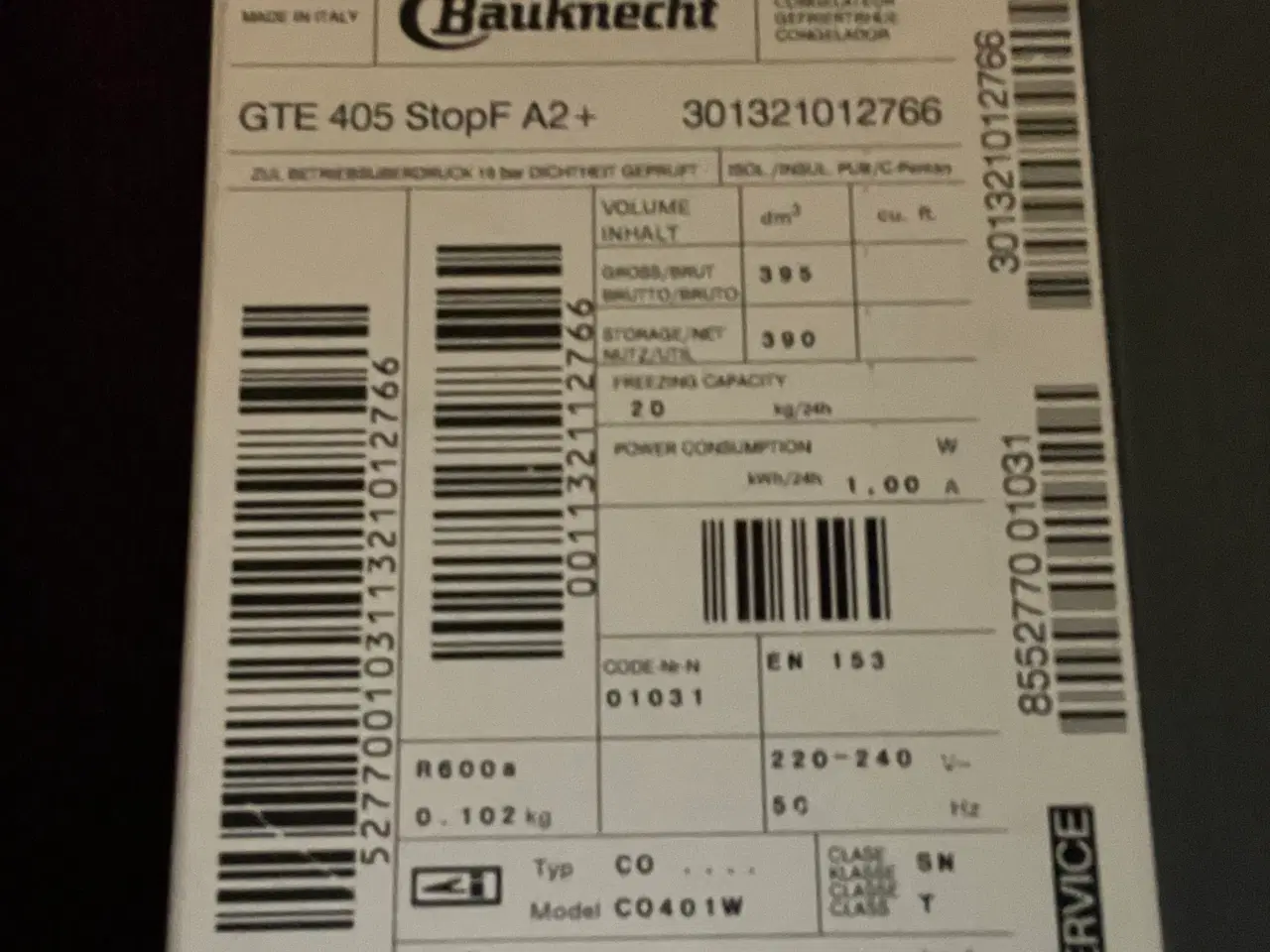 Billede 4 - Kummefryser 390 l