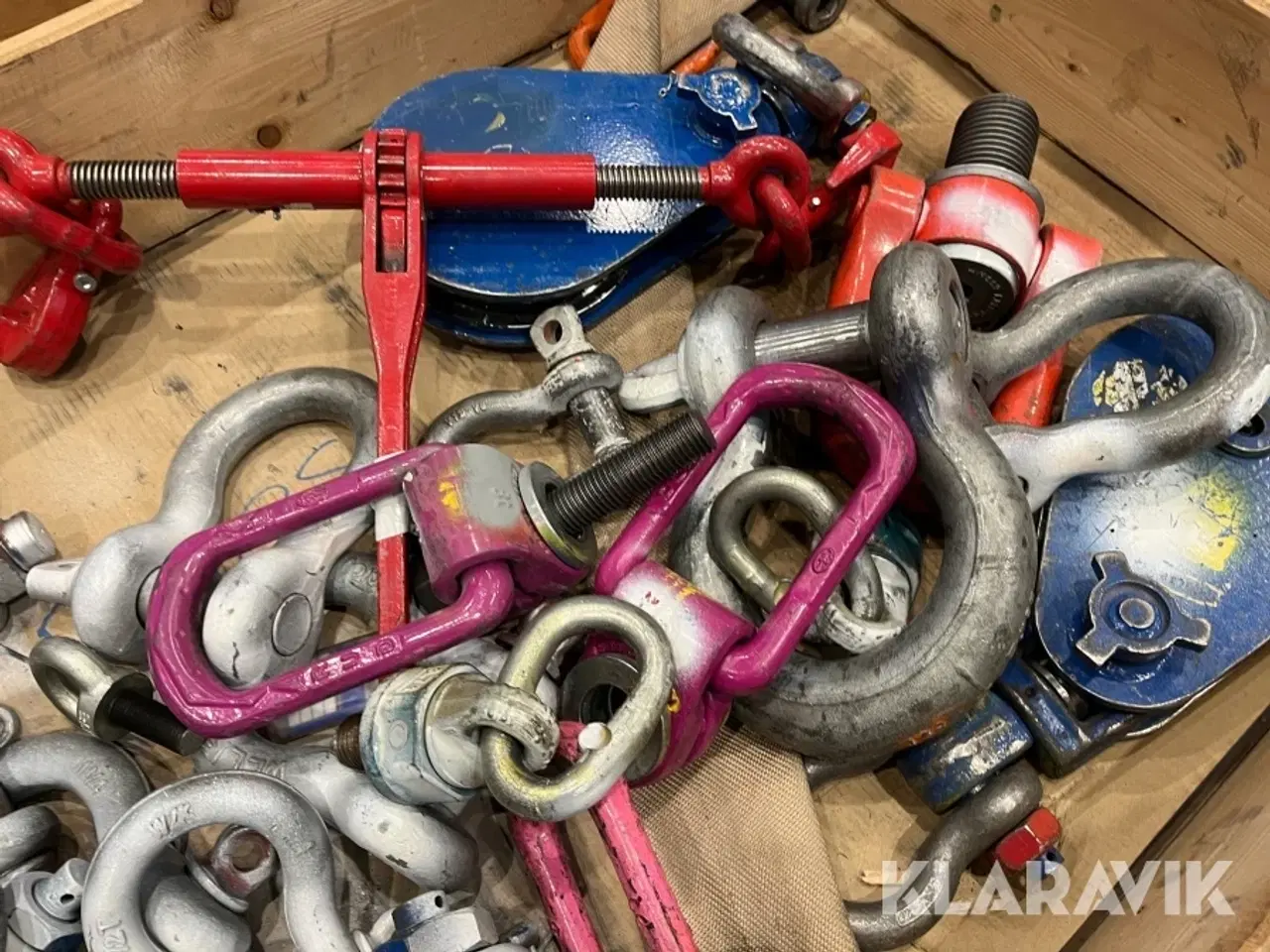 Billede 8 - Kasteblokke og svirveløjebolte 4 paller