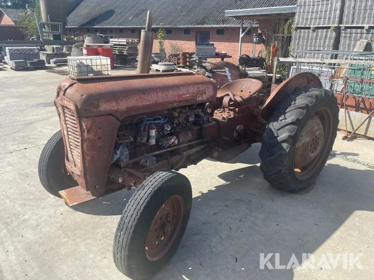 Billede 1 - Veterantraktor Massey-Ferguson 35