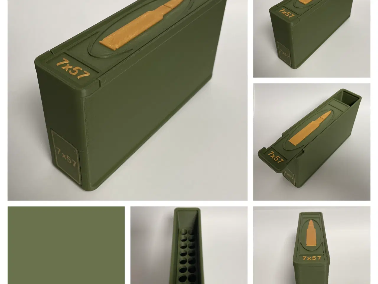 Billede 7 - 3-pack ammo-opbevaringsbokse – flere kalibre