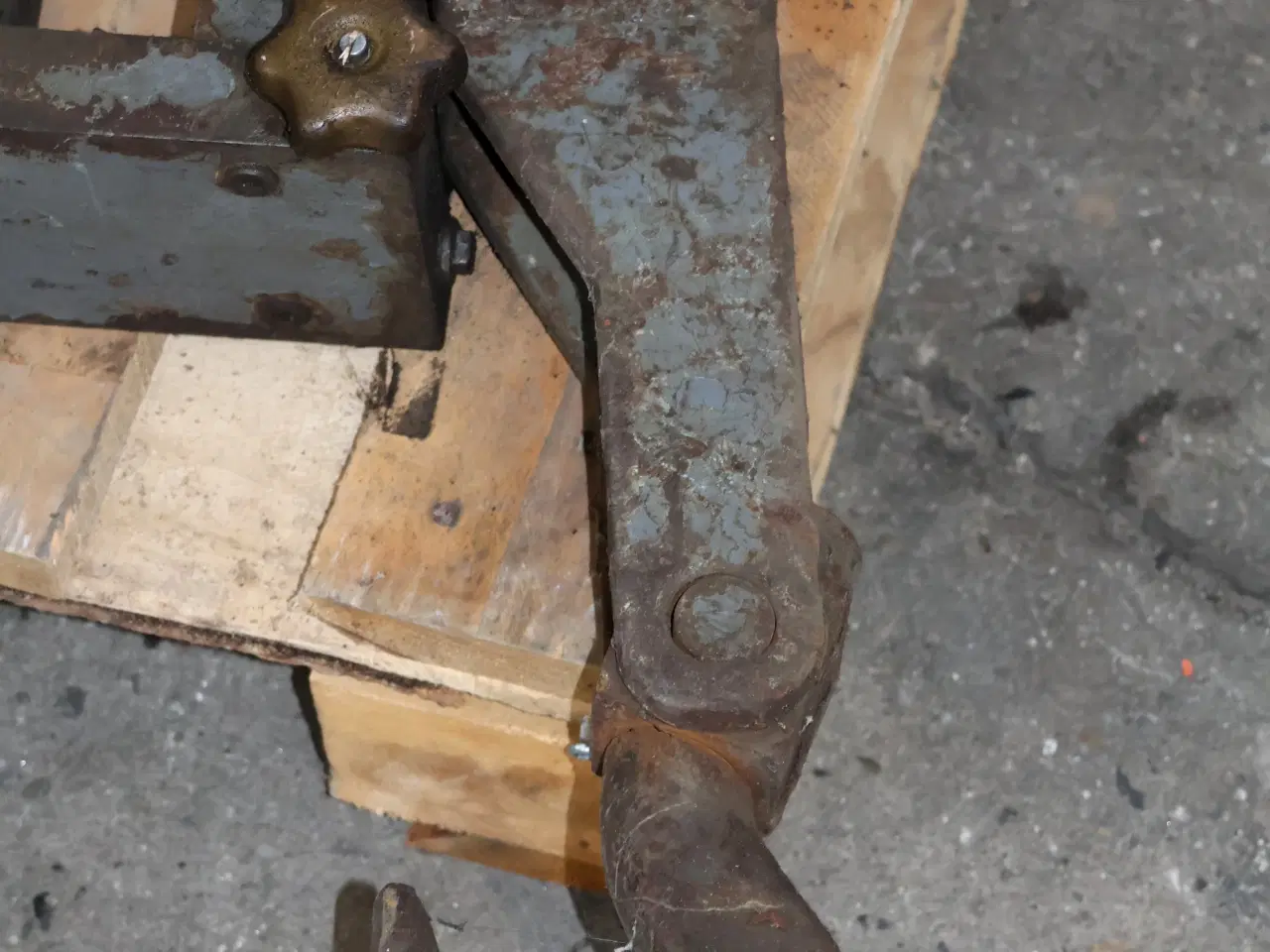 Billede 5 - Hydraulisk kran, ikke afprøvet, stand ukendt.