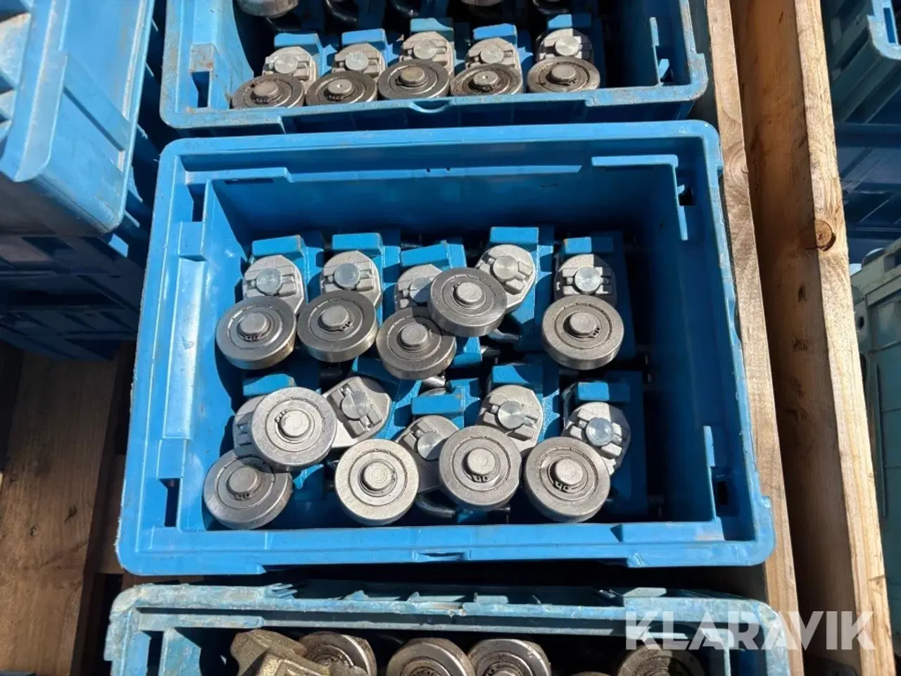 Billede 6 - Skinnerulle 110styk Pandrol