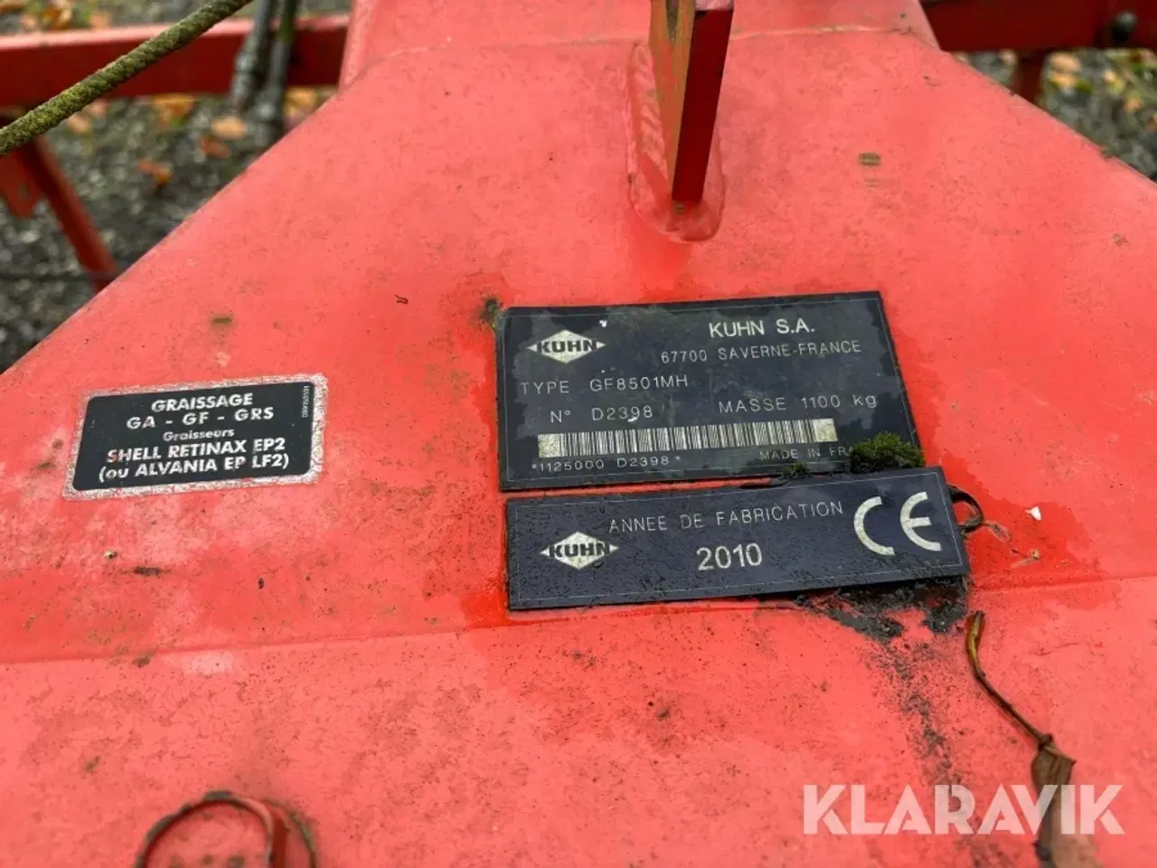 Billede 5 - Høvender Kuhn Gf 8501 Mh