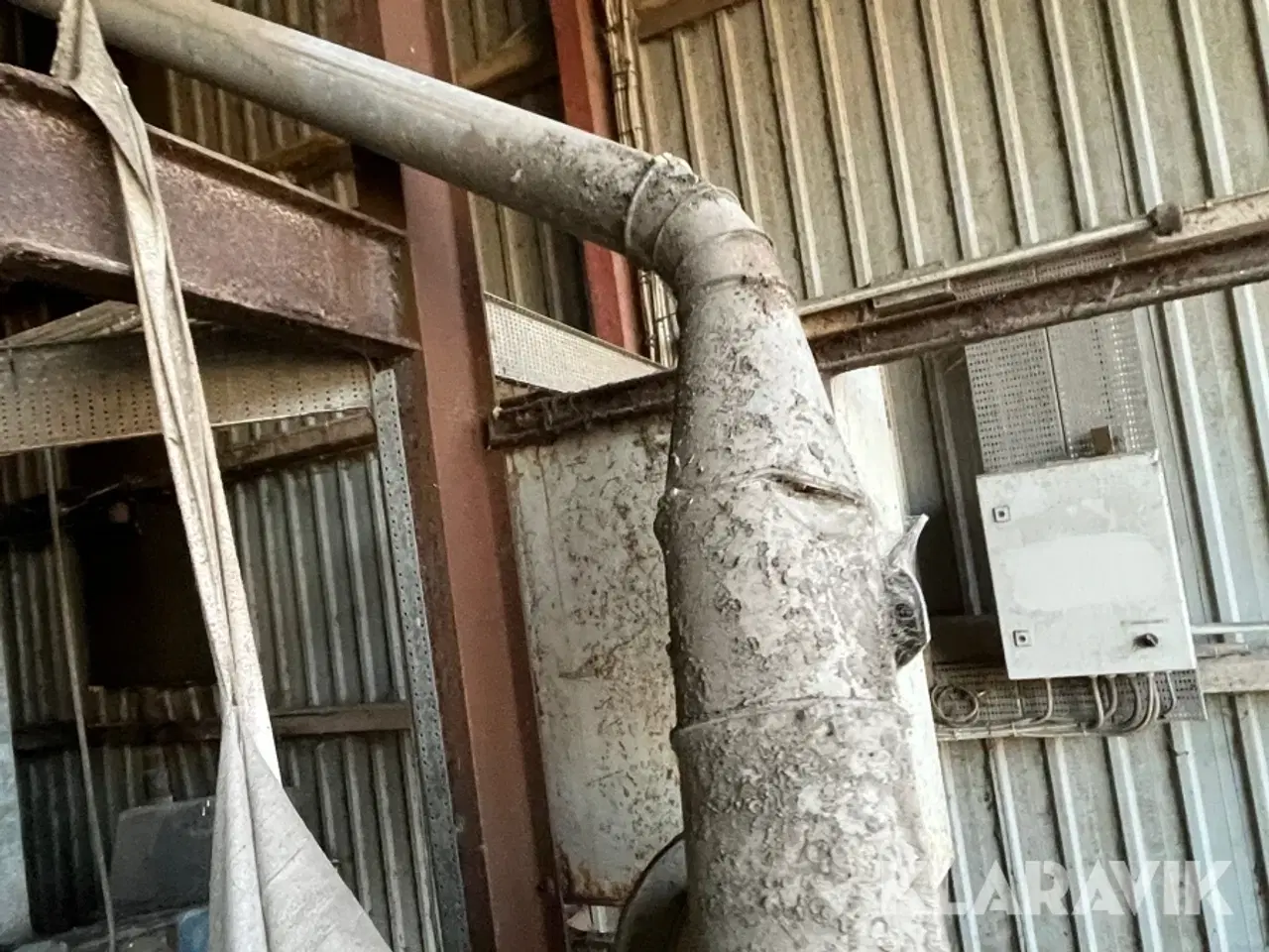 Billede 4 - Korn rensningsanlæg