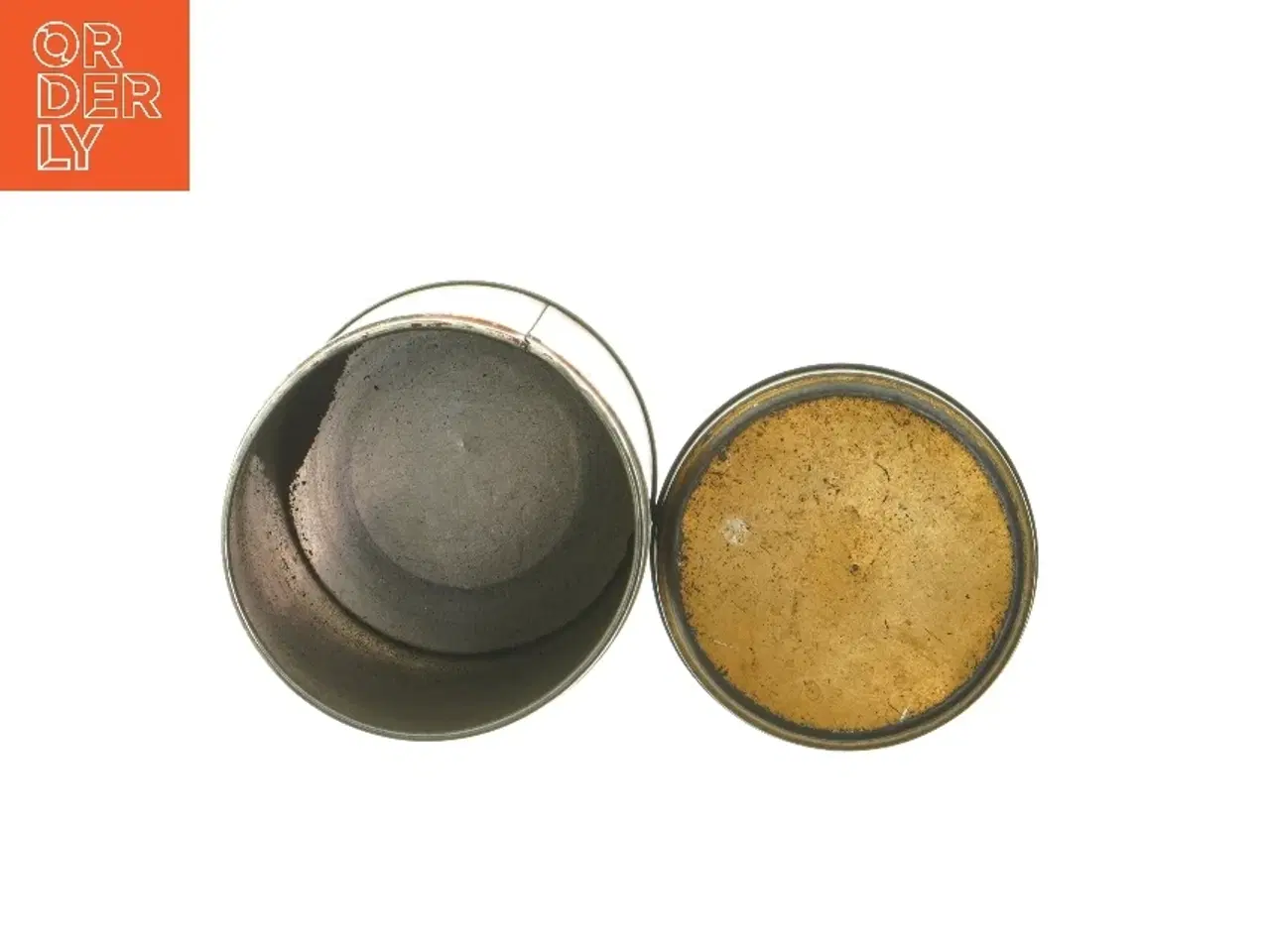 Billede 4 - Vintage Kaffedåse med låg (str. Ø 11,5 cm længde 17,5 cm)