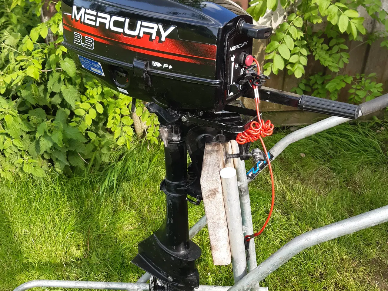 Billede 12 - Gummibåd og Mercury 3,3 HK påhængsmotor 