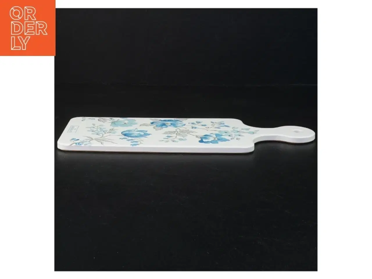 Billede 2 - Porcelænsfad med blomstermotiv fra Greengate (str. 29 x 12 cm)