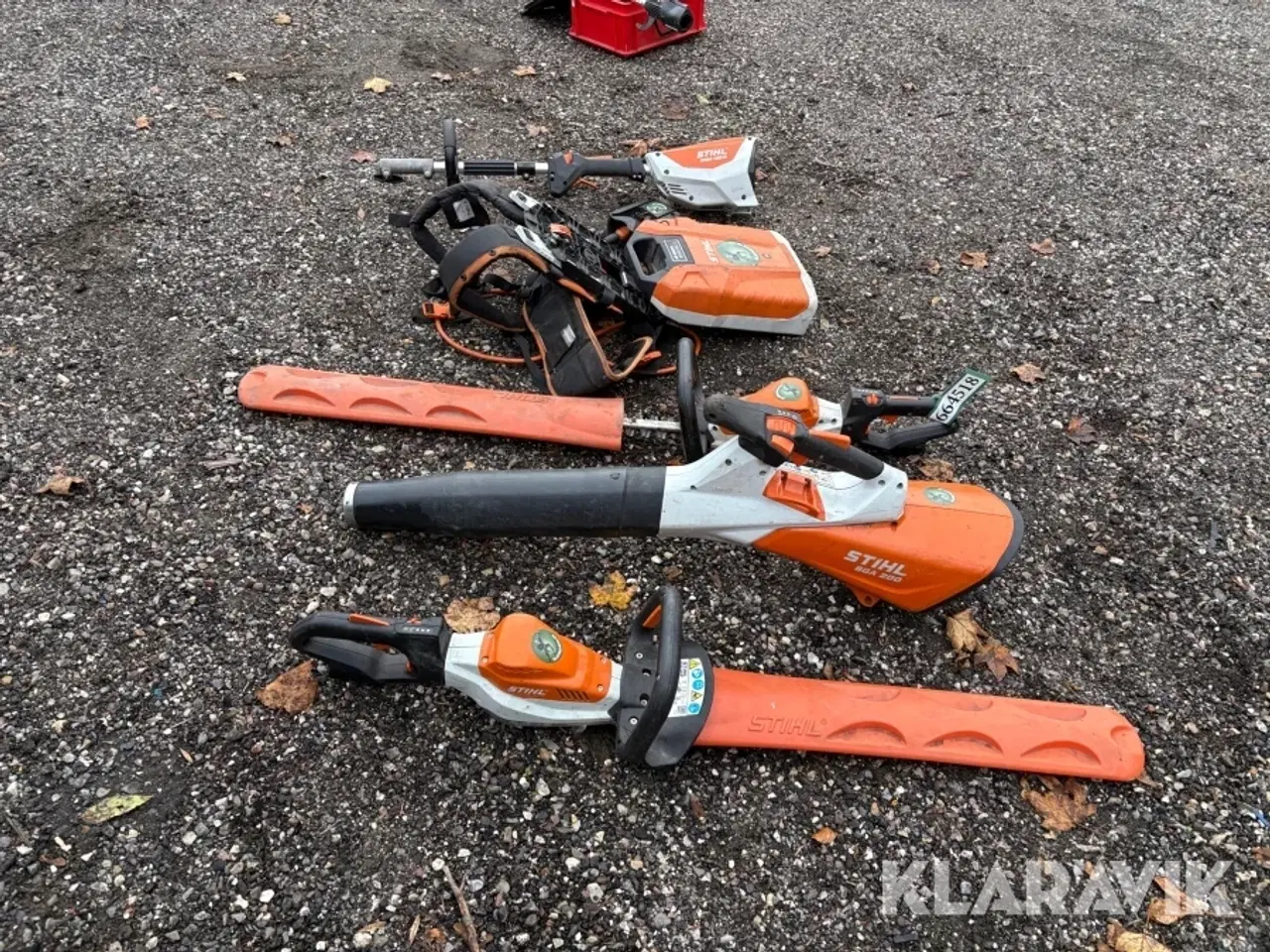 Billede 4 - Diverse maskiner til rygbatteri Stihl