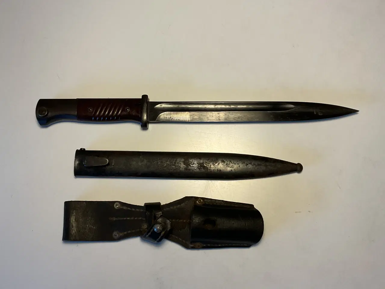 Billede 8 - Gammel tysk K98 bajonet fra 2. Verdenskrig