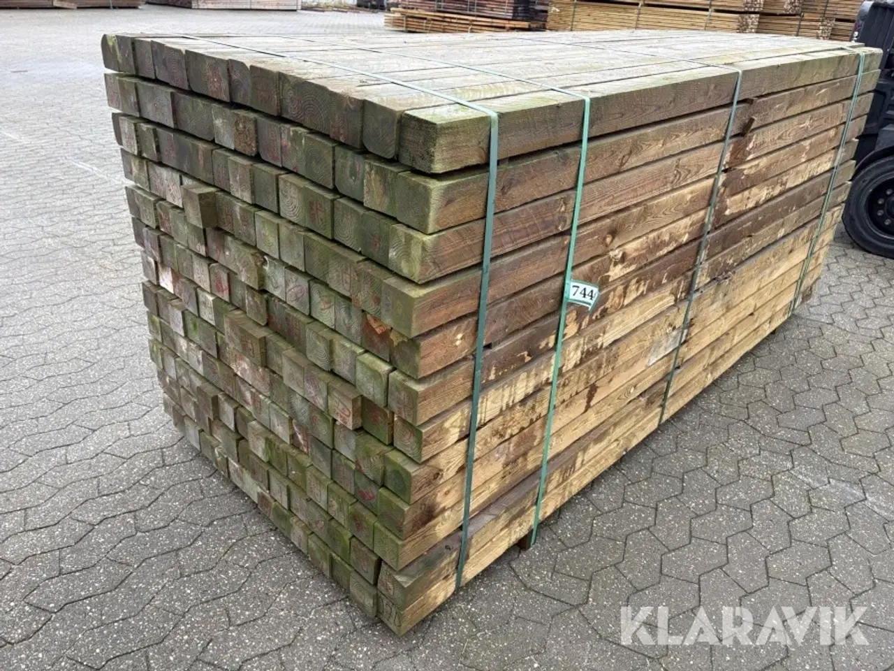 Billede 1 - Trykimprægnerede stolper 168 styk