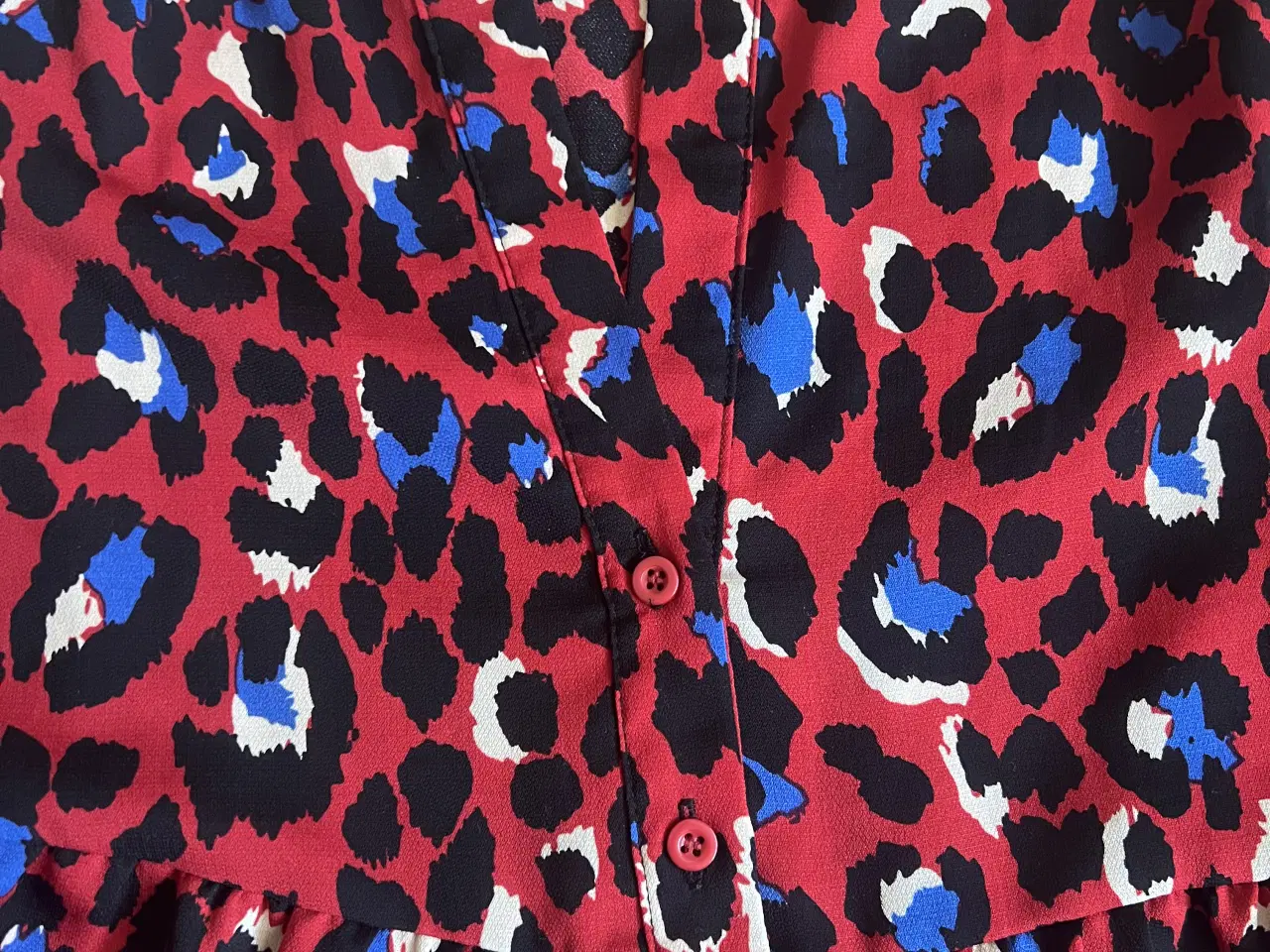 Billede 2 - Kjole i leopardprint