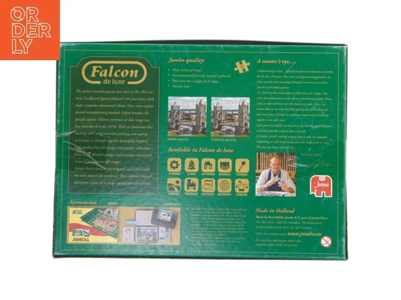 Billede 2 - Riverside Home in Bloom puzzle fra Falcon de luxe (str. 1000 brikker)