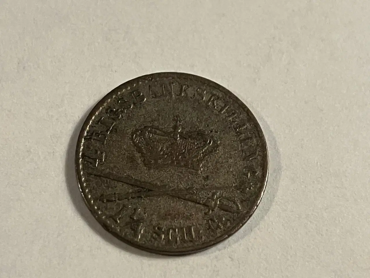 Billede 1 - 4 Rigsbankskilling 1842 Denmark