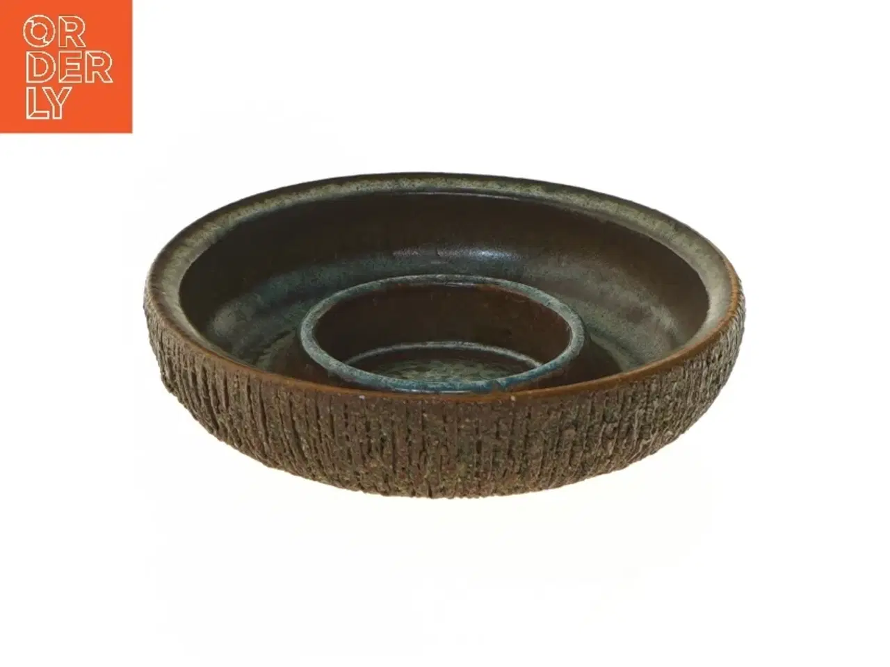 Billede 1 - Lysestage i keramik fra Søholm Stentøj (str. Ø 14 cm)