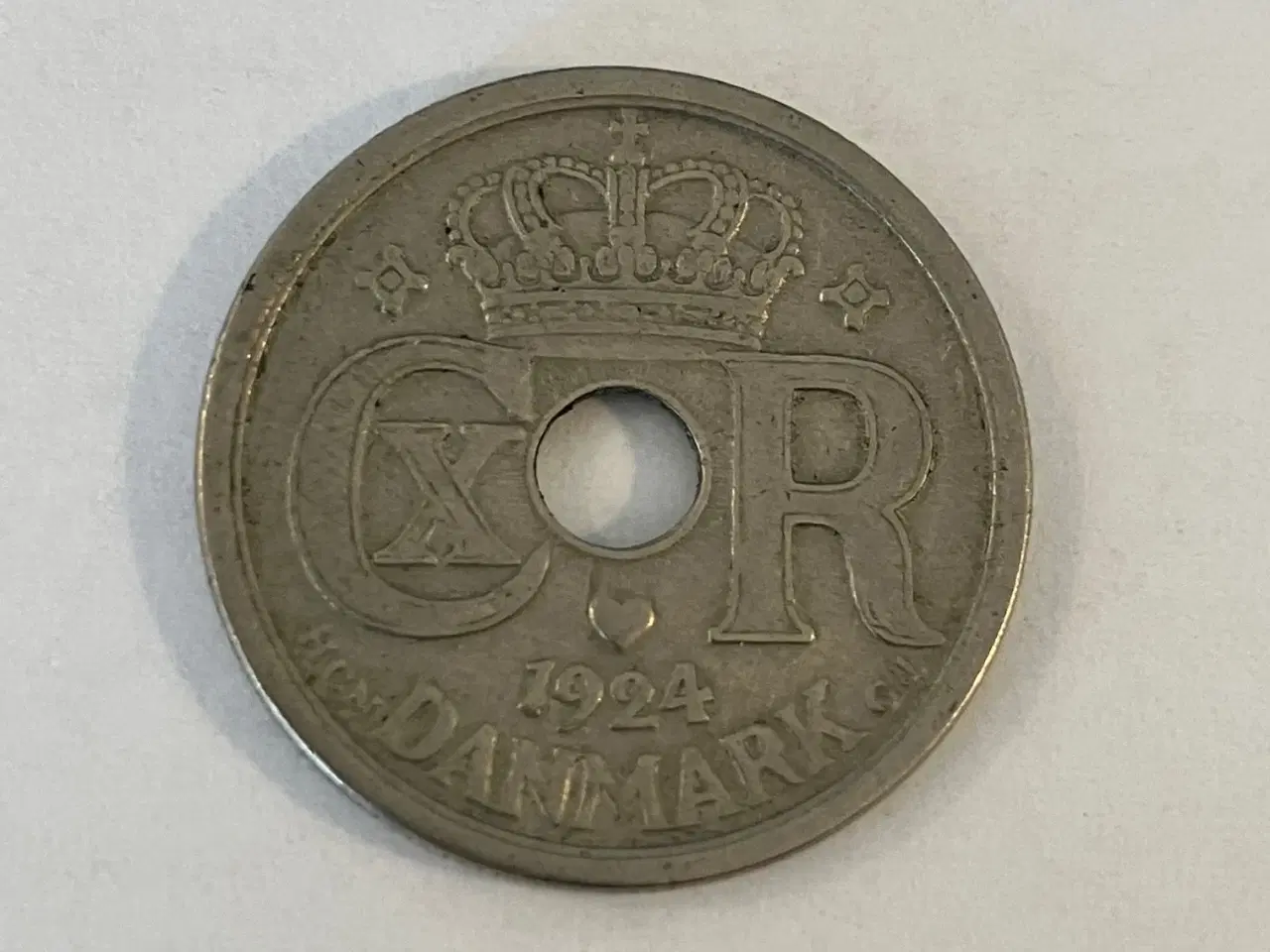Billede 1 - 25 Øre 1924 Danmark