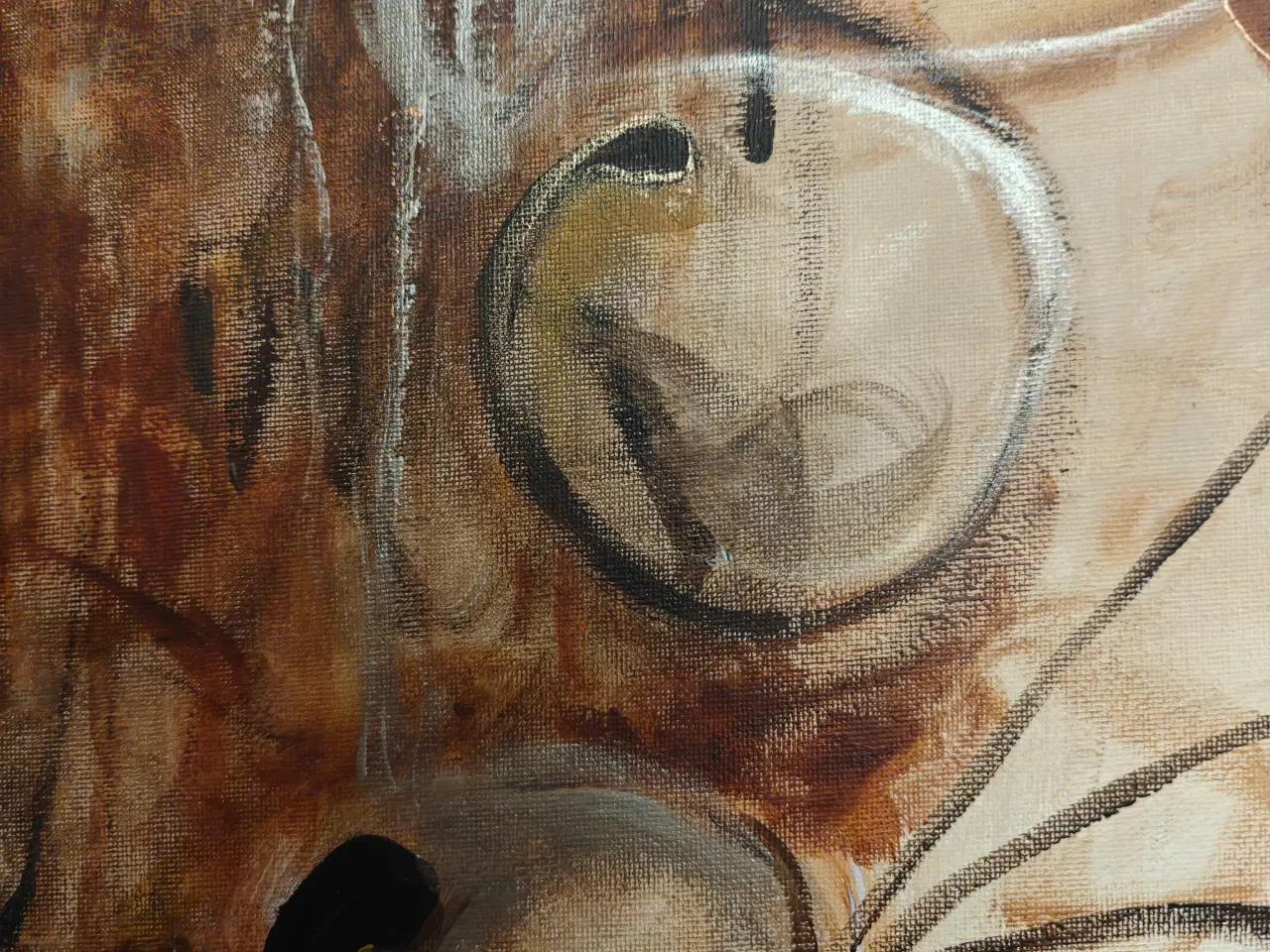 Billede 3 - Akryl maleri 100*100