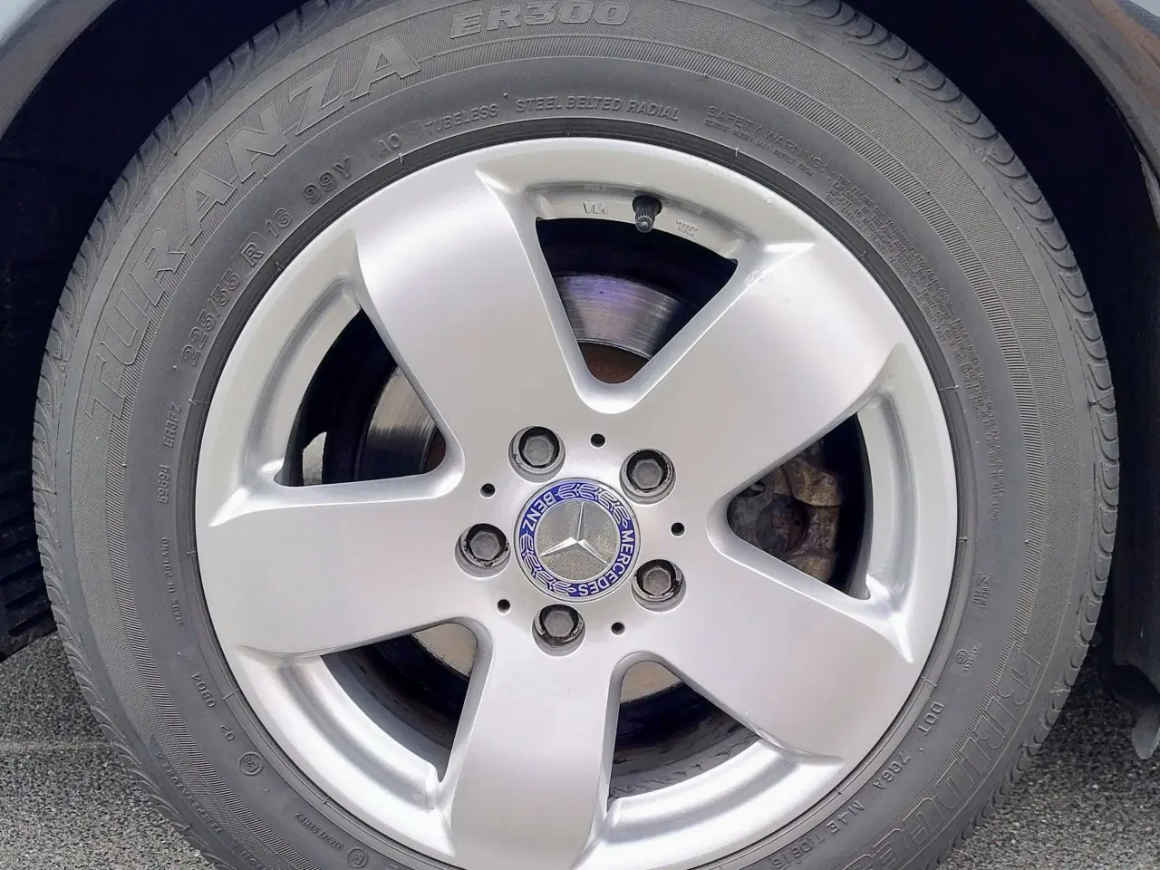 Billede 2 - Mercedes Avantgarde alufælge 