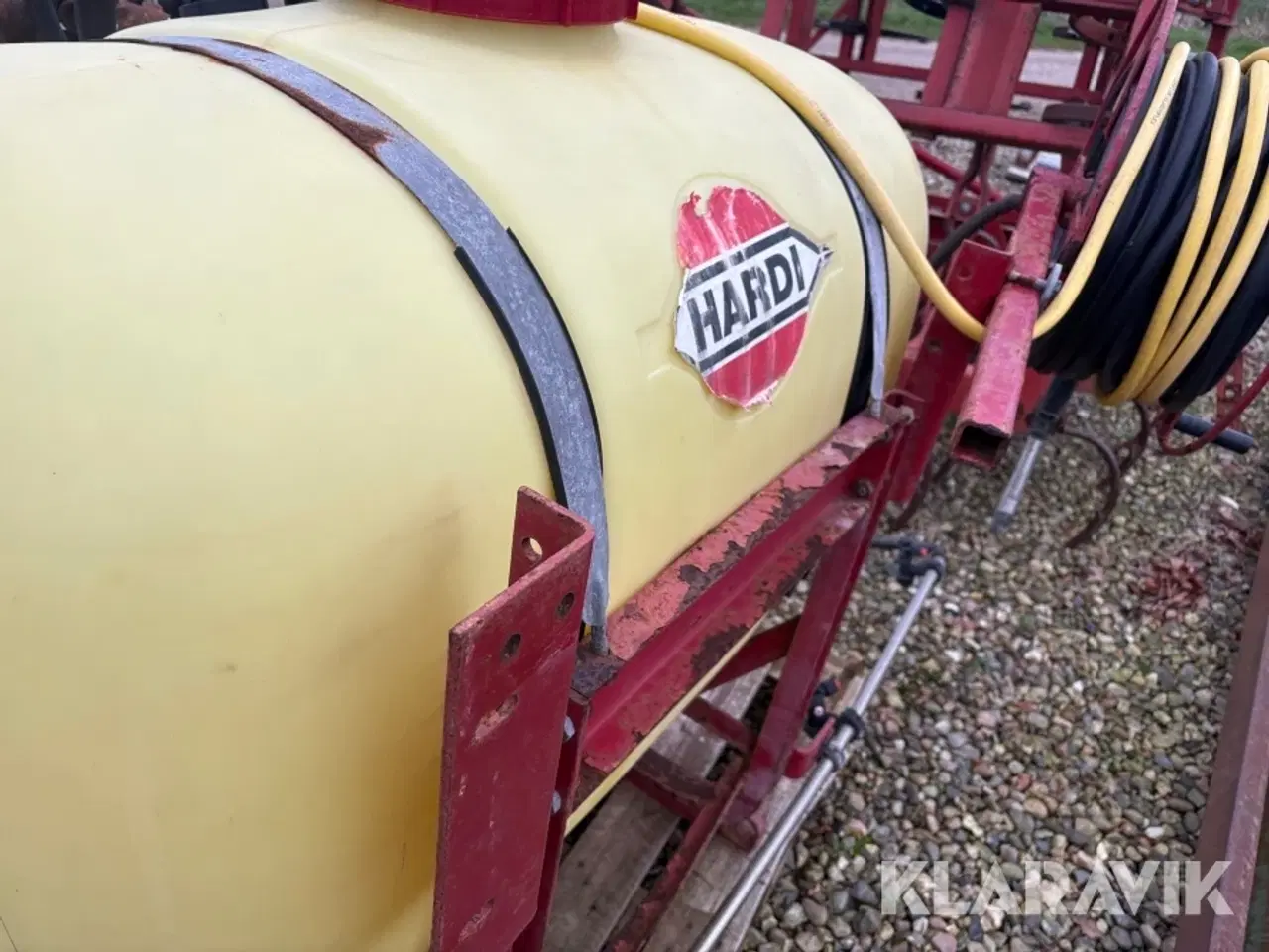 Billede 9 - Gårdspladssprøjte Hardi 400L