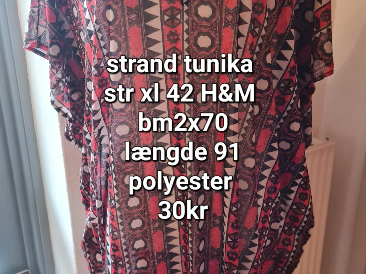Billede 2 - Strand tunika str XL42 H&M 