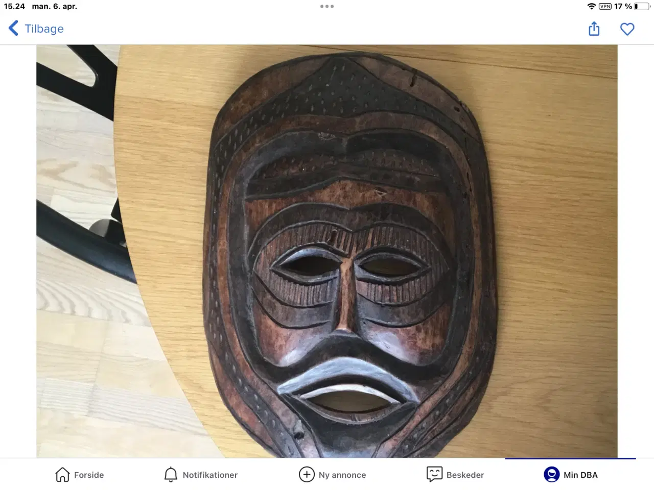 Billede 1 - Afrikansk Maske