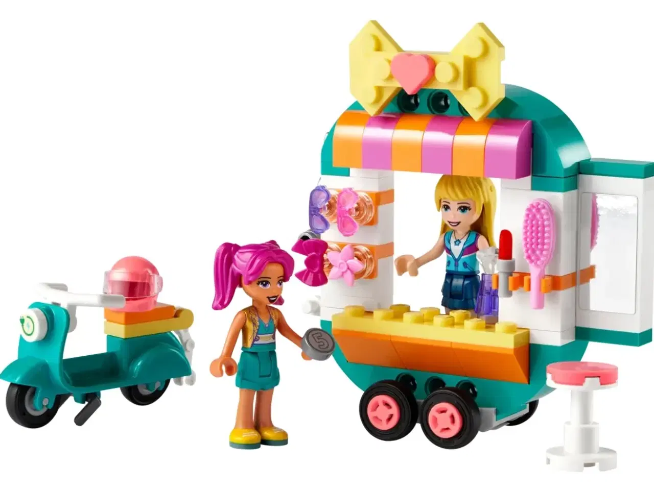 Billede 1 - Lego 41719 Mobil modebutik 99,5% komplet