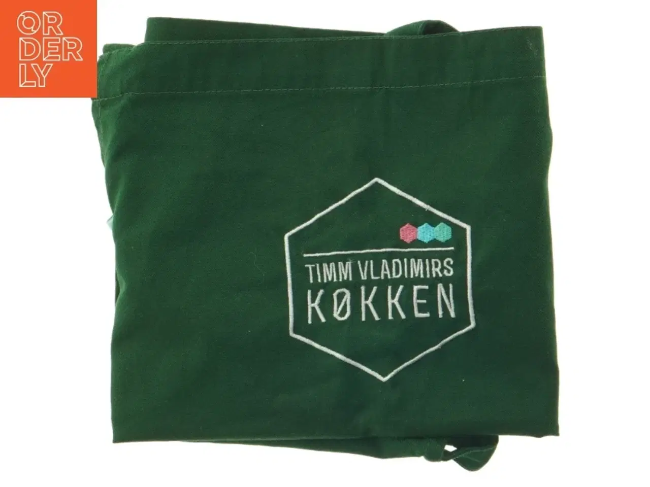 Billede 2 - Grøn forklæde med logo fra Timm Vladimir
