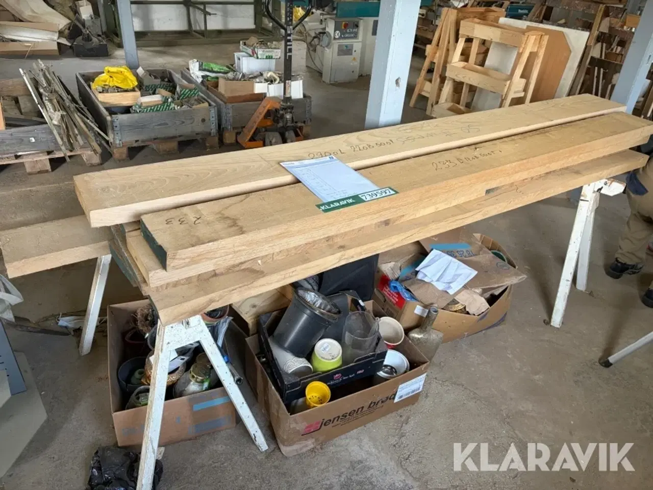 Billede 1 - Egetræs planker